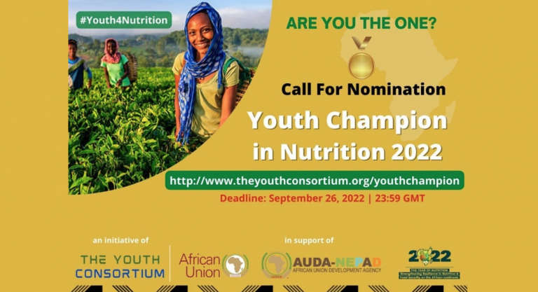 Youth Champion in Nutrition 2022