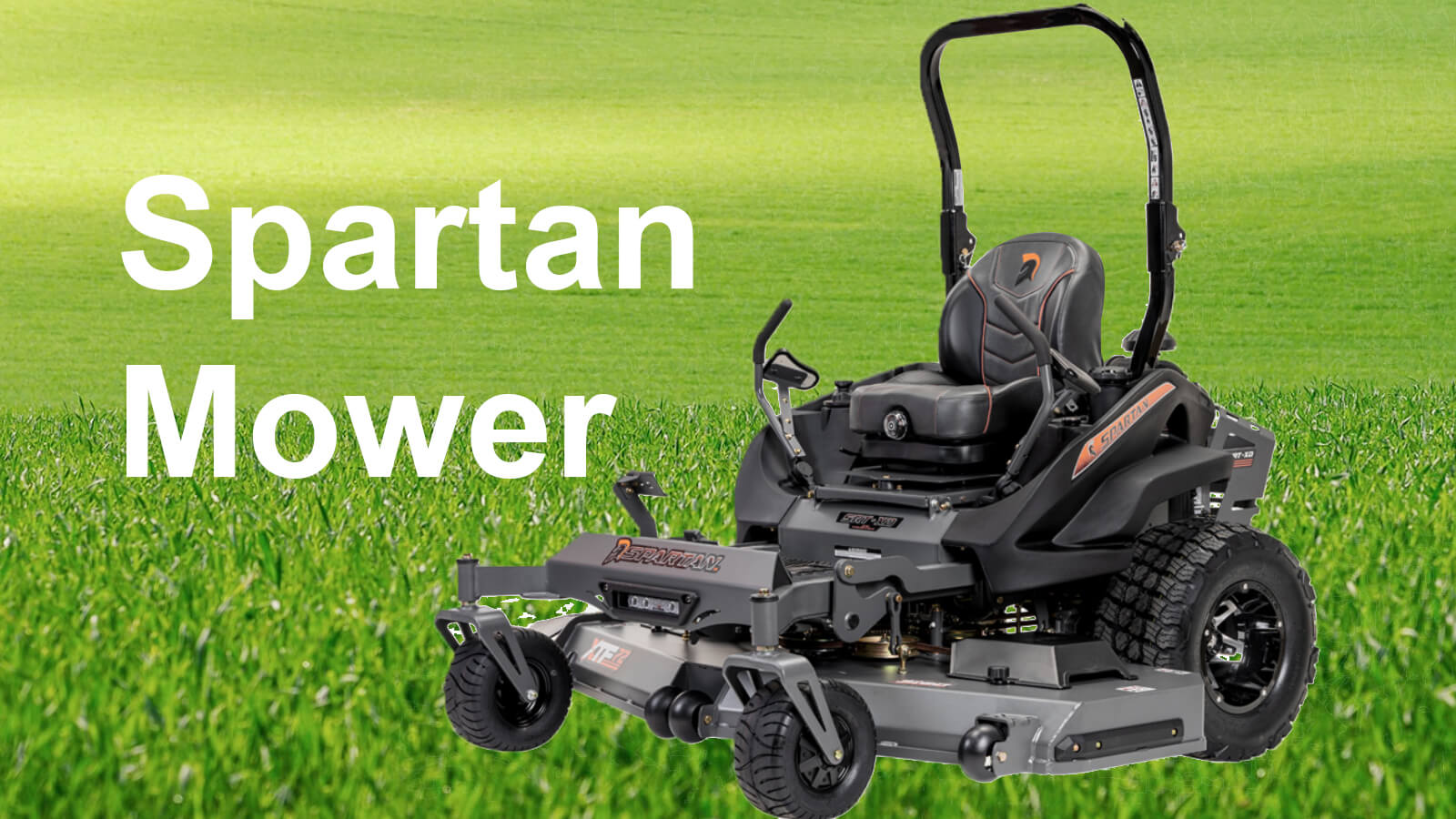 Spartan mower with discount tracks